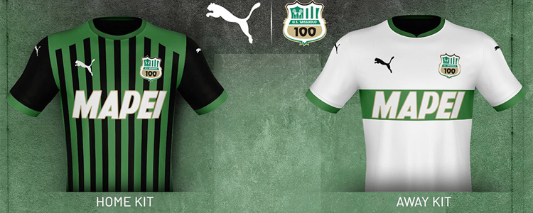 camisetas Sassuolo replicas 2020-2021